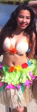 themafeest hawaii vuur